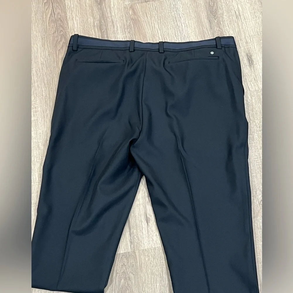 G/FORE 38W 32L Lux Designer Golf Cotton Pants Belt Design Greyson Performance